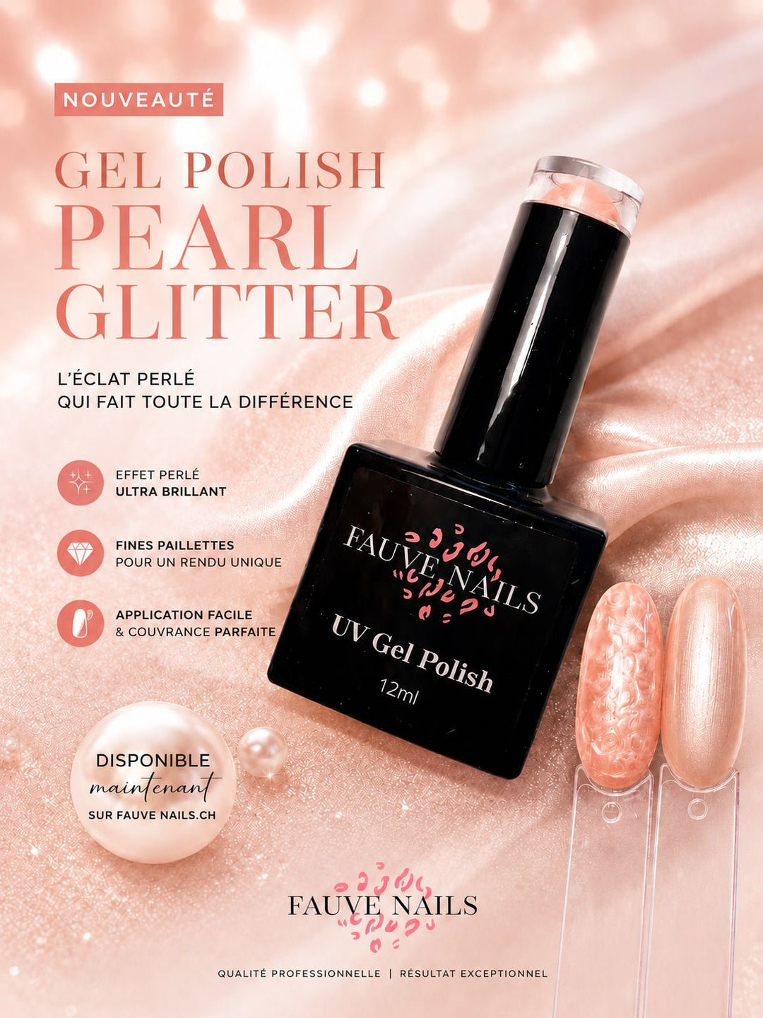 Pearl Glitter 02 Gel polish
