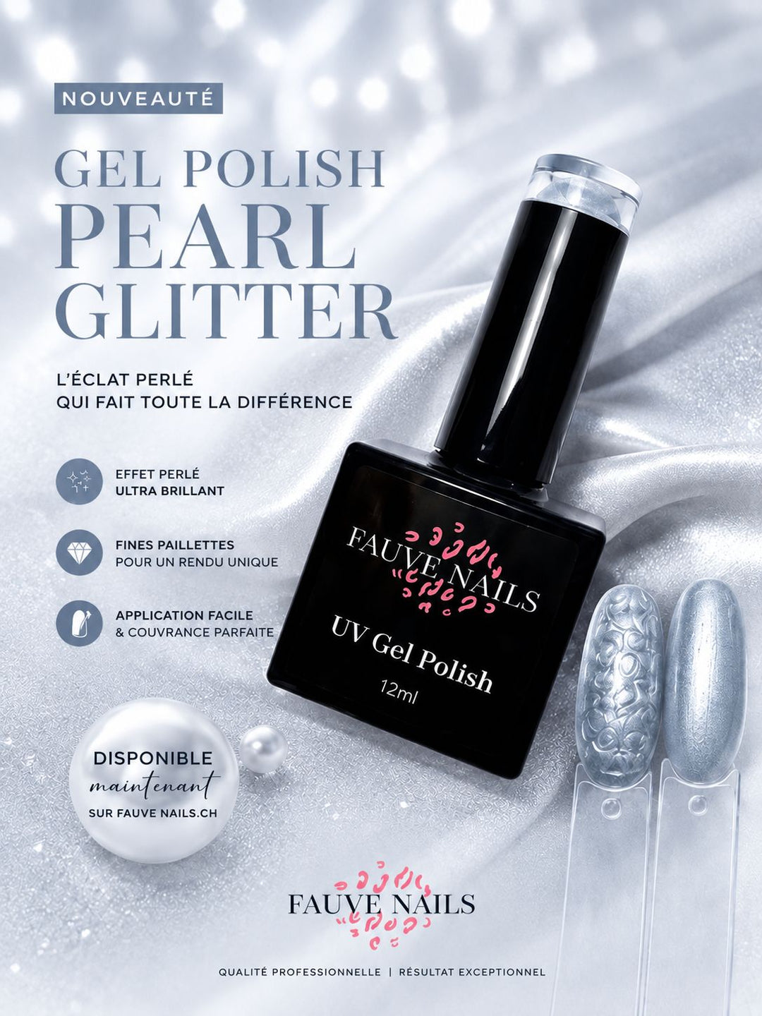 Pearl Glitter 06 Gel polish